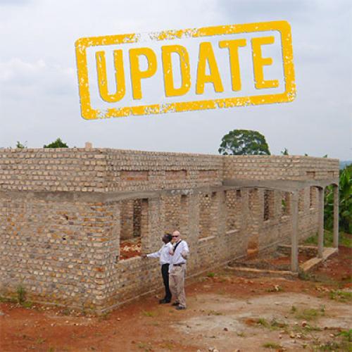 Girls' dormitory building work is nearing completion
