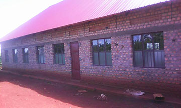 Girls' dormitory window progress