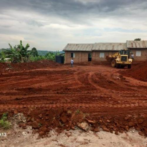 Work begins on a new nursery building for St Matia Mulumba Primary School